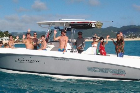 Soualiga Destinations boat tour in St Martin including lunch