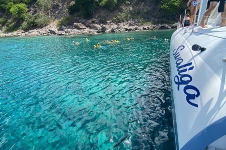 Two Islands, One Paradise Snorkeling Catamaran Day Trip