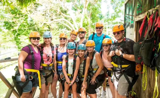 St.Kitts Rainforest Zipline Experience